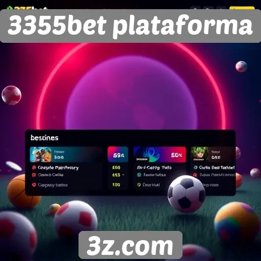 Recursos de apostas disponíveis no site 3355bet